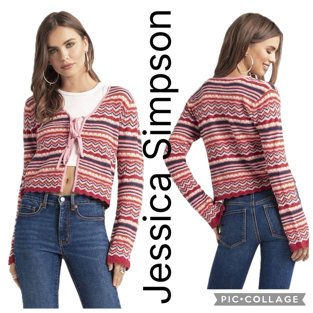 (C4) Jessica Simpson SweaterLightweight de Women's,de punto tejido Sz Varios NWT